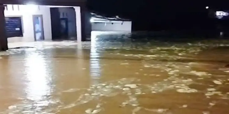Foto: Bencana banjir susulan kembali menerjang wilayah Kecamatan Tukka dan Kecamatan Pandan di Kabupaten Tapanuli Tengah (Tapteng), Rabu (20/5/2026).(Foto:warga)