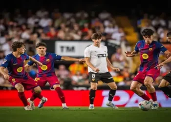 Foto: Barcelona Kalah 1-3 dari Valencia di Laga Terakhir 3