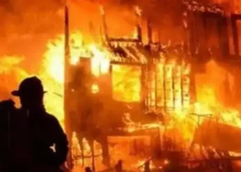 Foto: Pabrik Tahu Milik Sapari di Kabupaten Asahan Ludes Terbakar Akibat Sisa Bara Penggorengan 2