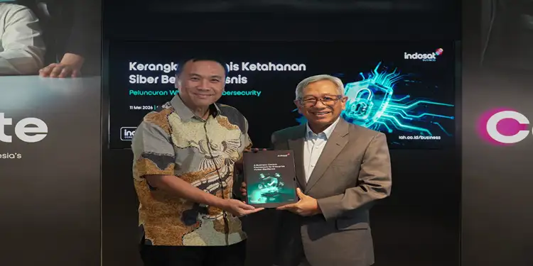 Foto: Indosat Business meluncurkan whitepaper bertajuk “A Business-Centric Framework for Enterprise Cyber-Resilience” bersama pakar cybersecurity.(Dok:Indosat)