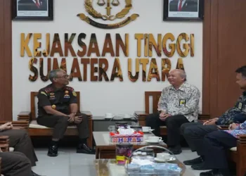 Foto: Upaya Memperkuat Penegakan Hukum Perpajakan Melalui Audiensi Pimpinan Kemenkeu Sumut dengan Kepala Kejati yang Baru 1