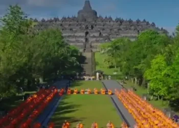 Foto: Perayaan Waisak 2026 di Candi Borobudur Diprediksi Padat Puluhan Ribu Umat Buddha 3