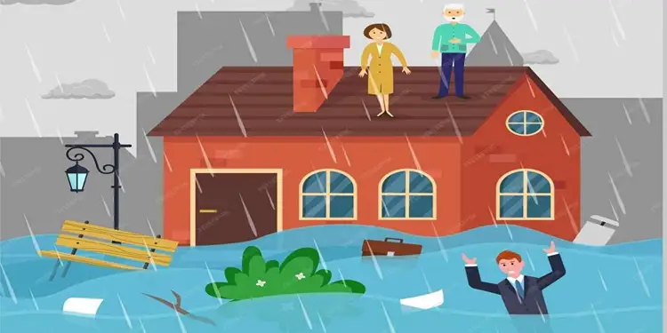 Foto: Ilustrasi banjir. (Foto: Freepik)