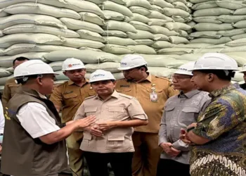 Foto: Anggota DPR RI Tinjau Gudang Bulog Sumut Pastikan Stok Beras dan Minyakita Aman Selama Lima Bulan 3