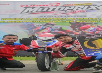 Tampil Kompetitif, Pebalap Binaan Indako Panen Podium di Seri Pembuka Motoprix Sumut 2026 15