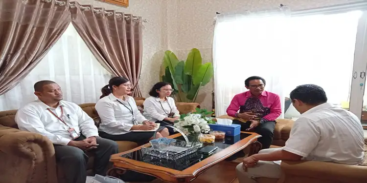 Foto: KPPU Kanwil I resmi melakukan penjajakan kerja sama sekaligus menjalin tali silaturahmi dengan
UPMI.(Dok:KPPU Kanwil I)