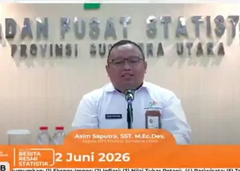 Foto: BPS Sumut Catat Inflasi Mei 2026 Tembus 4,35 Persen Dipicu Kenaikan Semua Kelompok Pengeluaran 1