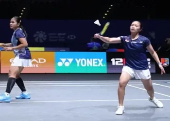 Foto: Dua Ganda Indonesia Sabar Reza dan Ana Trias Amankan Tiket 16 Besar Australian Open 2026 23