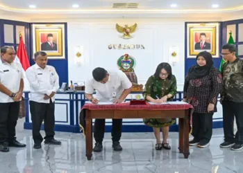 Foto: Gubernur Sumut Bobby Nasution Tanda Tangani MoU Jejaring Pengampuan Mata dengan RS Mata Cicendo 2
