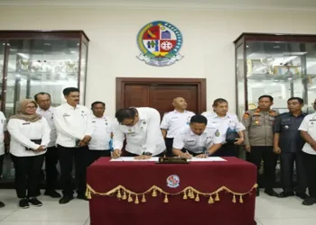 Foto: KAI Divre I Sumut dan Pemkab Deli Serdang Jalin Kesepakatan Tata Kawasan Eks Stasiun Deli Tua 5