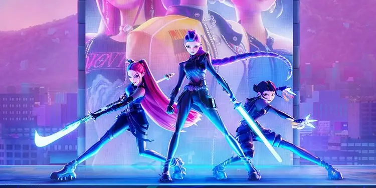 Foto: K-POP Demon Hunters.(Sumber: Media Sosial X @netflix)