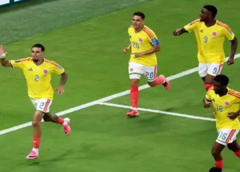 Foto: Kolombia Lolos ke Fase Gugur Piala Dunia 2026 Usai Taklukkan RD Kongo 1-0 Lewat Gol Daniel Munoz 22