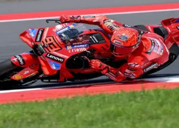 Foto: Marc Marquez Tembus Rekor Kemenangan ke-100 Grand Prix Seusai Naik Podium Utama di MotoGP Hungaria 2026 22