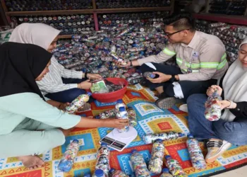 Foto: PT Agincourt Resources Resmikan Taman Ecobrick Sopo Daganak Tapanuli Selatan Guna Kurangi Sampah Plastik 1