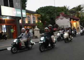 Foto: PT Indako Trading Coy Gelar Scoopy Your Mode Your Ride Gandeng Pasangan dan Komunitas Eksplorasi Kota Medan 2