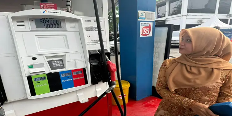 Foto: ilustrasi SPBU.(Dok:Pertamina Sumbagut)