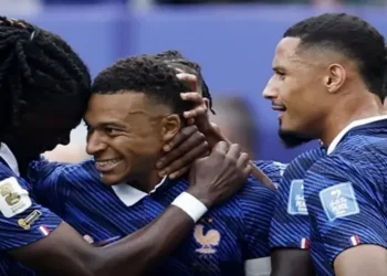 Foto: Prancis Lolos ke Babak 32 Besar Piala Dunia 2026 Usai Tumbangkan Irak 3-0 Melalui Dua Gol Kylian Mbappe 23