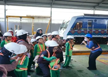 Foto: Program Edutrain KAI Bandara Edukasi 34537 Peserta di Sumatera Utara Terkait Budaya Keselamatan Transportasi Publik 9