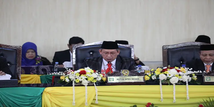 Foto: DPRD Gelar Paripurna HUT Kota Medan, Ajak Semua Pihak Wujudkan Medan Bertuah 2