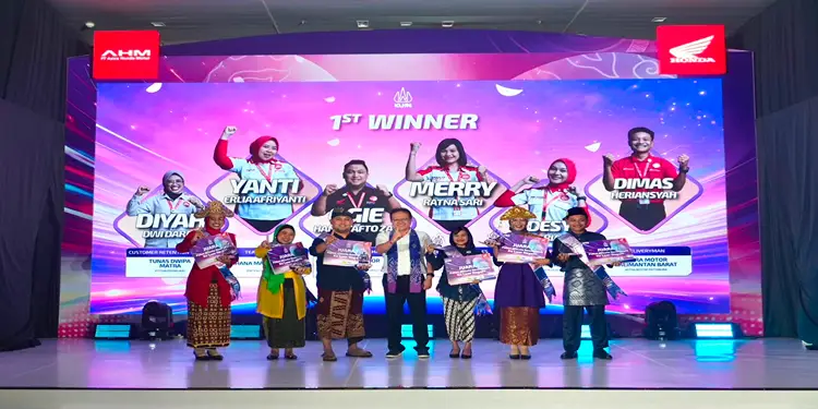 Foto: PT Astra Honda Motor kembali menegaskan komitmennya menghadirkan layanan terbaik bagi konsumen melalui penyelenggaraan Kontes Layanan Honda Nasional 2026.(Ist)