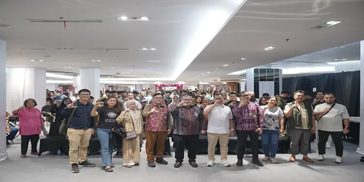 Foto: Kantor Perwakilan Bank Indonesia Provinsi Sumatera Utara resmi mengawali rangkaian Karya Kreatif Sumatera Utara 202.(Dok:BI Sumut)