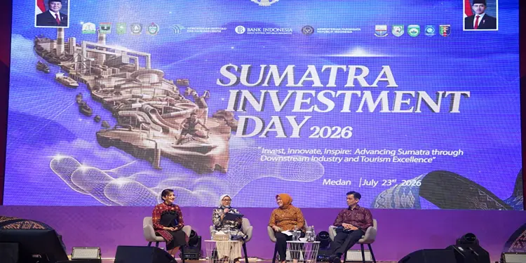 Foto: Kantor Perwakilan Bank Indonesia Provinsi Sumatera Utara menggelar Sumatra Investment Day 2026 sebagai wadah promosi untuk memperkuat posisi Sumatera sebagai kawasan investasi kompetitif dan berdaya saing global.(Dok:BI Sumut)