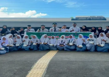 Foto: KAI Divre I Sumut Catat Kenaikan Perjalanan Rombongan Semester I 2026 5