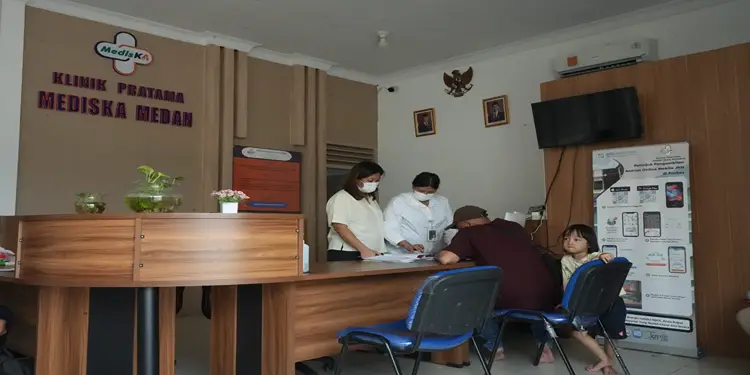 KAI Divre I Sumut mencatat sebanyak 8.715 kunjungan pasien telah dilayani di enam Klinik Mediska yang tersebar di seluruh wilayah sepanjang Semester I 2026.(Dok:KAI Divre I Sumut)