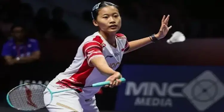Foto: Pebulutangkis tunggal putri Indonesia, Putri Kusuma Wardani.(PBSI)