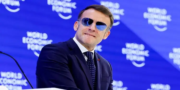 Foto: Presiden Emmanuel Macron.(Foto: CNN Indonesia)