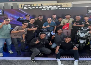 Foto: Pencinta Sepeda Motor Sumatera Utara Sambut Antusias Peluncuran New Honda Vario Evo 160 2