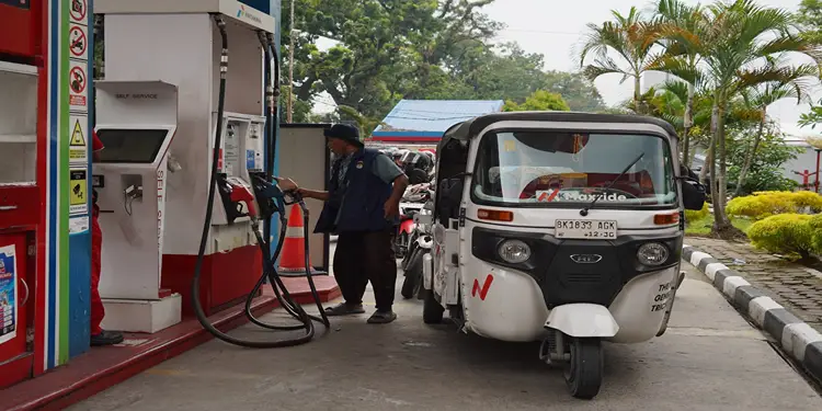 Foto: Distribusi BBM di wilayah Sumatera Utara terus menunjukkan kondisi yang semakin normal.(Dok:Pertamina Sumbagut)