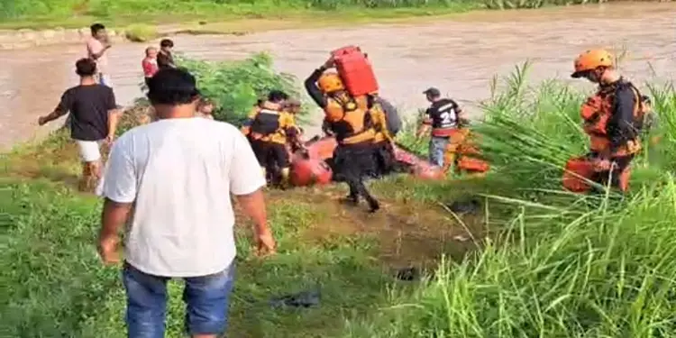 Foto: Upaya pencarian terhadap korban saat ini terus dioptimalkan oleh tim gabungan yang terdiri dari personel Basarnas serta BPBD Serdang Bedagai.(Istimewa)