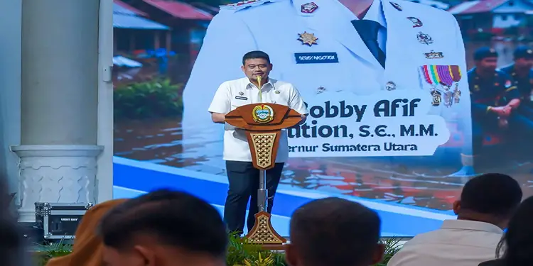 Foto: Agenda rakor dipimpin langsung oleh Gubernur Sumatera Utara Bobby Nasution.(Dok:Diskominfo Medan)