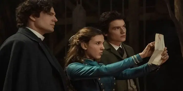 Foto: Film 'Enola Holmes 3', petualangan terbaru bakal mengombinasikan elemen aksi serta romansa.(Netflix)